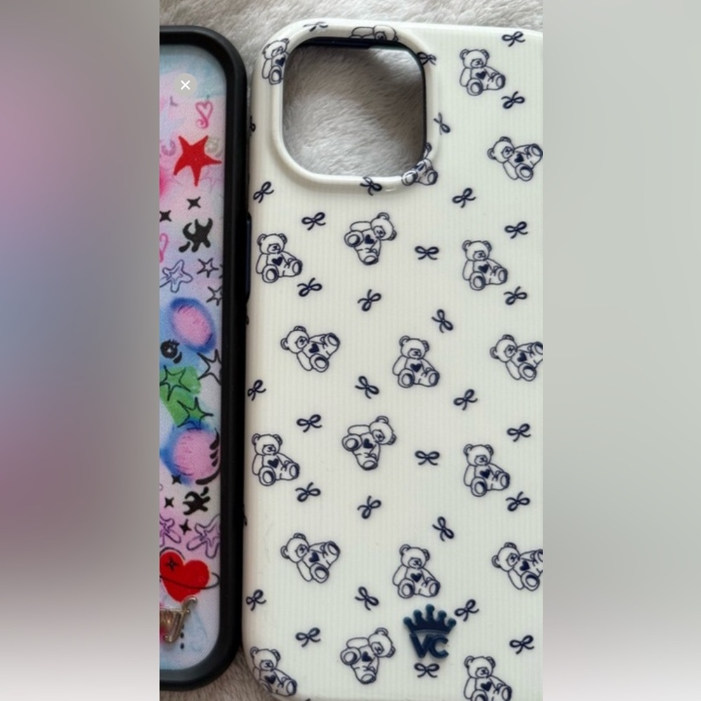 Velvet caviar Teddy phone case iPhone 15